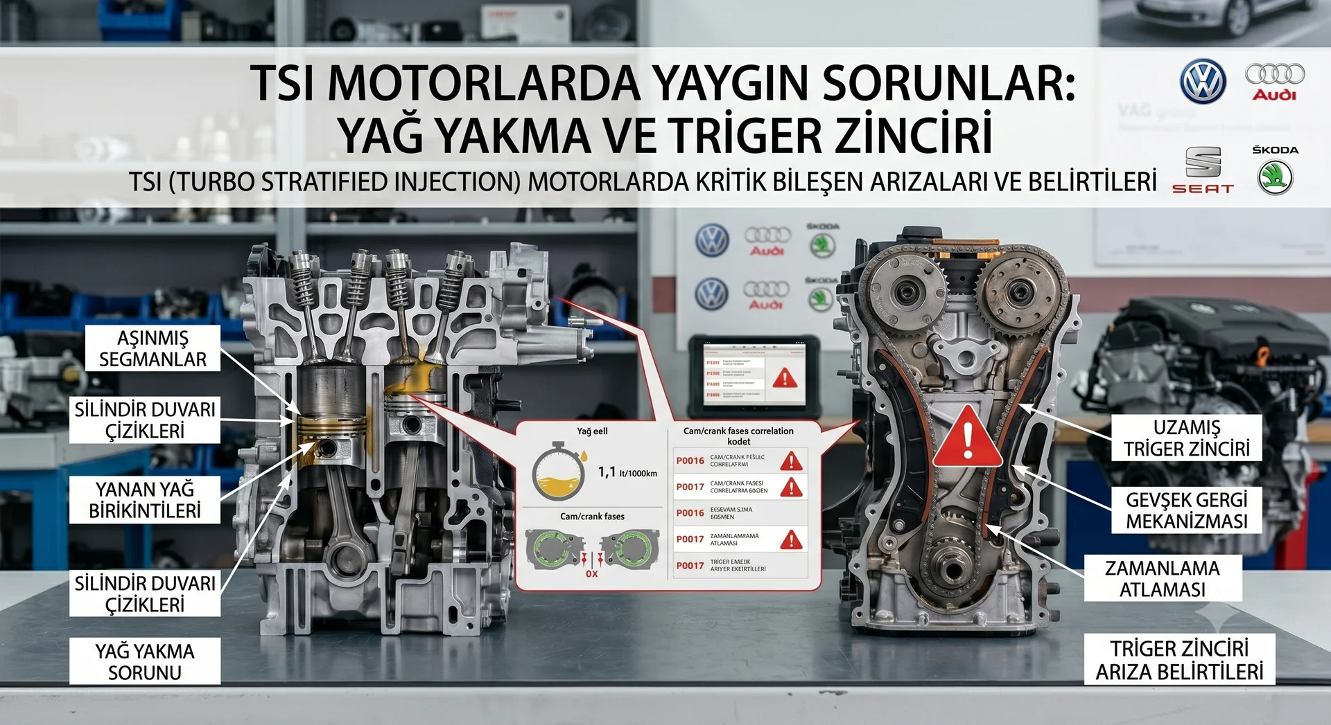 DSG Şanzıman Arızası: Belirtiler, Nedenler ve Çözüm Rehberi